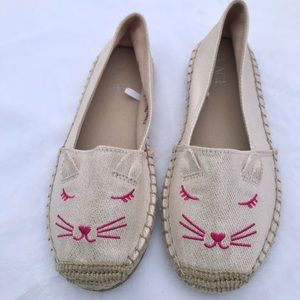 NWOT Children’s Place Kitty Cat Flats 13 Toddler